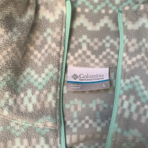 Columbia light 1/4 zip fleece - Picture 3 of 4